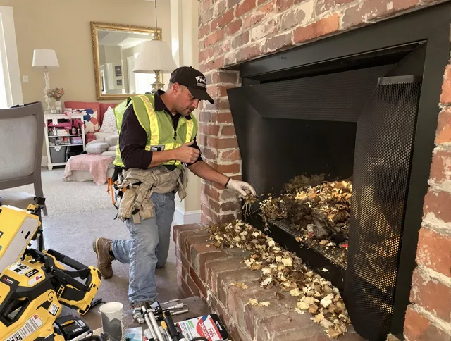 Safe screening installation by North Port Chimney Sweep in North Port, FL