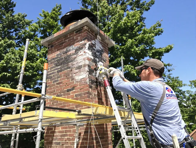 Structural chimney repair by North Port Chimney Sweep in North Port, FL